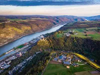 Naturlandschaft in der Nähe des Ferienhauses