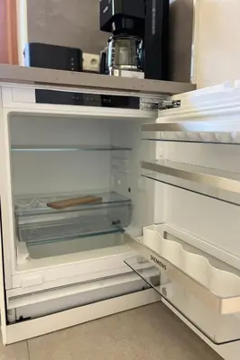 Küche/Küchenzeile in der Unterkunft Ferienwohnung Zeitwinkel