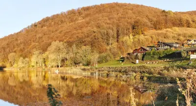 Naturlandschaft in der Nähe des Ferienhauses