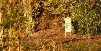 Naturlandschaft in der Nähe des Ferienhauses