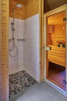 Ein Badezimmer in der Unterkunft Eifelzeit