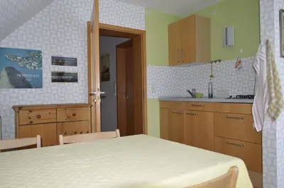 Küche/Küchenzeile in der Unterkunft Ferienhaus Ahler Kopf