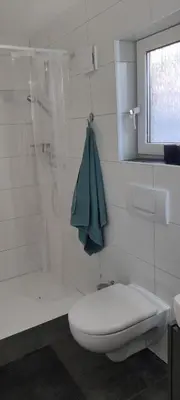 Ein Badezimmer in der Unterkunft Neue Ferienwohnung - Eifel Oase