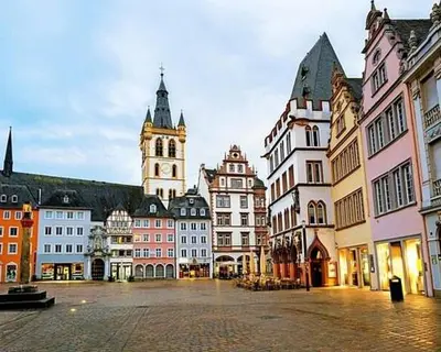Ein allgemeiner Blick auf Trier oder ein Stadtblick von der Ferienwohnung aus
