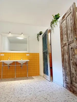 Ein Badezimmer in der Unterkunft Das Alte Pastorat