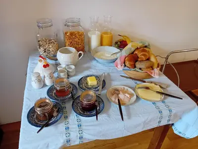 Essen im Bed & Breakfast oder in der Nähe