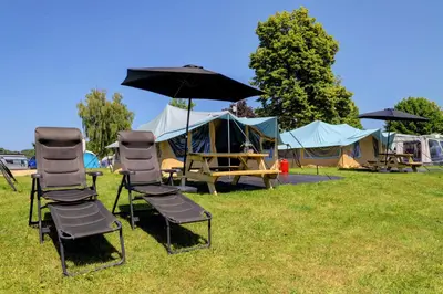 Grundriss der Unterkunft Lodge River wissel vr-ma camping Echternacherbrück