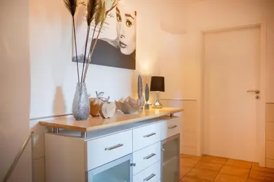 Küche/Küchenzeile in der Unterkunft MaarChalet Ferienwohnung