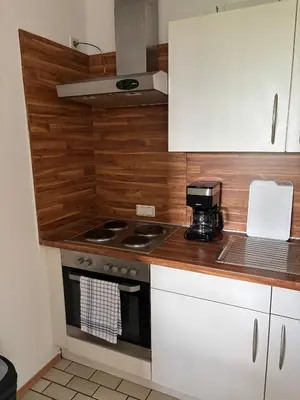 Küche/Küchenzeile in der Unterkunft Ferienwohnung -Freundeskreis- im Taunusblick für bis zu 8 Personen - A402