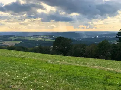 Naturlandschaft in der Nähe der Ferienwohnung