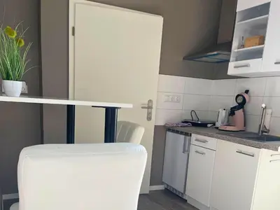 Küche/Küchenzeile in der Unterkunft Apartment in Pellingen near Saar-Hunsrück