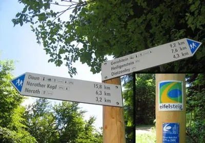 Ein Zertifikat, Auszeichnung, Logo oder anderes Dokument, das in der Unterkunft Ferienwohnungen Mäusenest ausgestellt ist