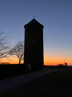 Blick auf den Sonnenuntergang/Sonnenaufgang von des Ferienhauses aus oder aus der Nähe
