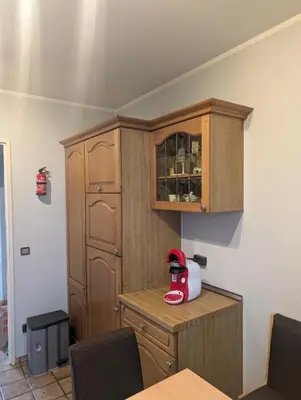 Küche/Küchenzeile in der Unterkunft Ferienhaus Thomm