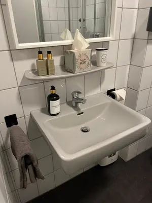 Ein Badezimmer in der Unterkunft Ferienwohnung Vino 1881