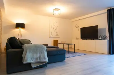 TV/Unterhaltungsangebot in der Unterkunft Ferienwohnung Luna
