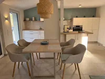 Küche/Küchenzeile in der Unterkunft Ferienhaus Limousin
