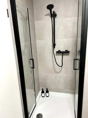 Ein Badezimmer in der Unterkunft Bad Kreuznach 2