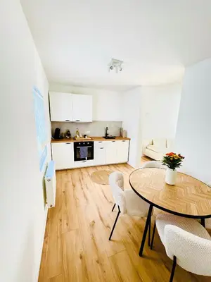 Küche/Küchenzeile in der Unterkunft Ferienwohnung Stadtflair an der Lahn