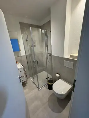 Ein Badezimmer in der Unterkunft Ferienwohnung Stadtflair an der Lahn