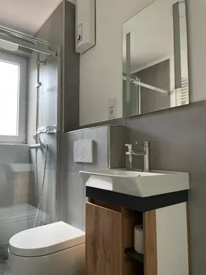 Ein Badezimmer in der Unterkunft Sonne & Mond Apartments