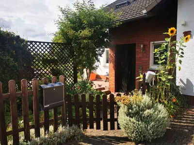 Ein Garten an der Unterkunft Ferienwohnung Kisselbach