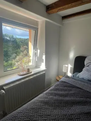 Ein Bett oder Betten in einem Zimmer der Unterkunft Cozy tiny house