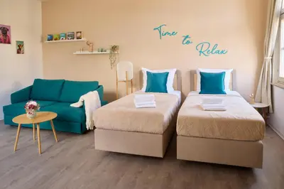 Ein Bett oder Betten in einem Zimmer der Unterkunft Come Stay Relax Apartment für bis zu 6 Personen - Parkplatz - Voll ausgestattet & gemütlich