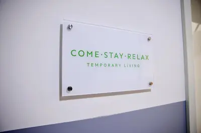 Grundriss der Unterkunft Come Stay Relax Apartment für bis zu 6 Personen - Parkplatz - Voll ausgestattet & gemütlich