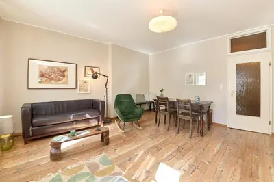 Ein Sitzbereich in der Unterkunft Altstadt Residenz Wohnung 2