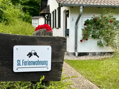 Ein Zertifikat, Auszeichnung, Logo oder anderes Dokument, das in der Unterkunft Ferienhaus am Golfplatz ausgestellt ist