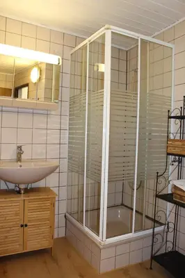 Ein Badezimmer in der Unterkunft Gemütliche Oase