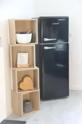 Küche/Küchenzeile in der Unterkunft Ferienwohnung Kleine Auszeit
