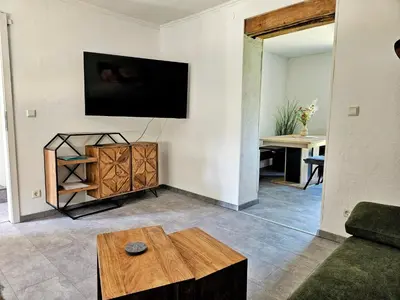 TV/Unterhaltungsangebot in der Unterkunft Ferienwohnung Waldblick
