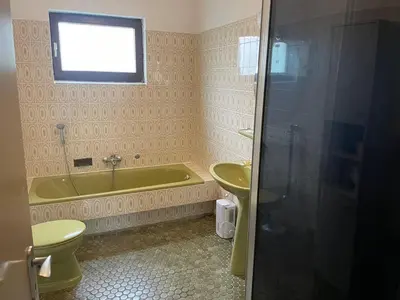 Ein Badezimmer in der Unterkunft Haus Ehrenfels