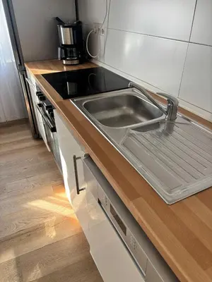 Küche/Küchenzeile in der Unterkunft Enjoy