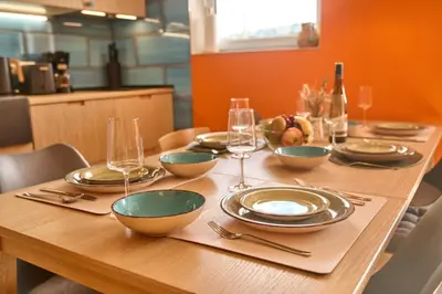 Essen in der Ferienwohnung oder in der Nähe