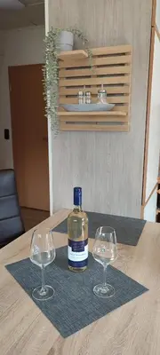 Getränke in der Unterkunft Ferienwohnungen Klaus u. Bärbel
