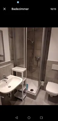 Ein Badezimmer in der Unterkunft Suma Appartment 10min from Railstation