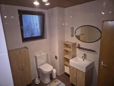 Ein Badezimmer in der Unterkunft Haus Sofia