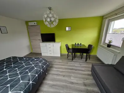 TV/Unterhaltungsangebot in der Unterkunft Daniels Gästezimmer
