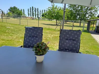 Ein Garten an der Unterkunft FeWo-Hunsrückhöhe
