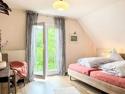 Ein Bett oder Betten in einem Zimmer der Unterkunft Holiday Home Gerberhaus by Interhome