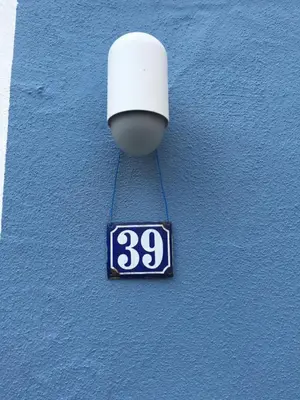 Grundriss der Unterkunft Das blaue Haus