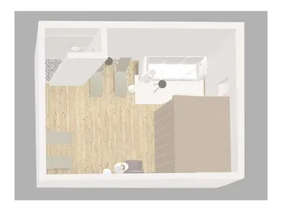 Grundriss der Unterkunft Holiday home in Bullay with sauna