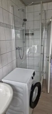Ein Badezimmer in der Unterkunft Zentral gelegene Monteurunterkunft Bad Kreuznach