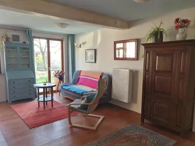 Küche/Küchenzeile in der Unterkunft Mediterranes Soonwald Apartment