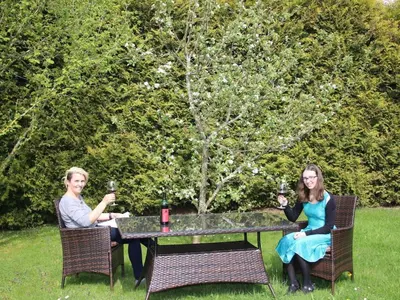 Grundriss der Unterkunft Holiday home in Wiesbaum with barbecue