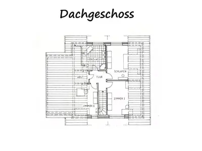 Grundriss der Unterkunft Holiday home in Wiesbaum with barbecue