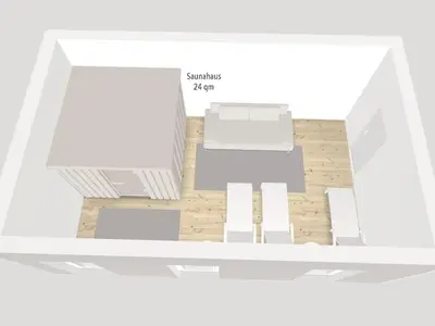 Grundriss der Unterkunft Holiday home in Mosel with 3 bedrooms
